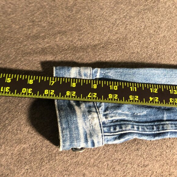 Levis Women's Blue Denim Trucker Jacket XS circa 2014 - Picture 9 of 16